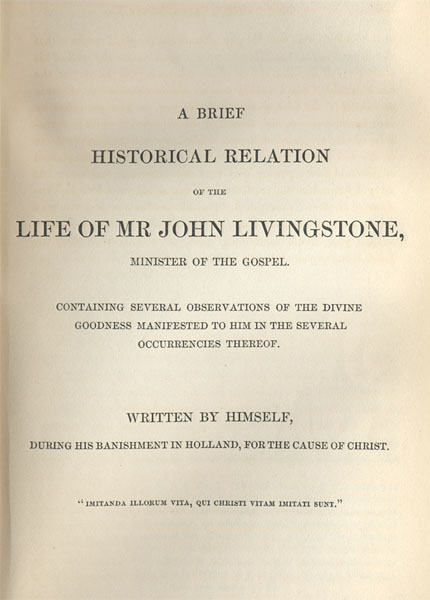 Rev. John Henry Livingston