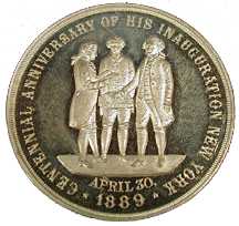 Inauguration silver dollar