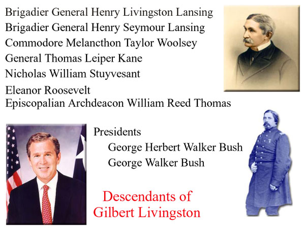 Henry Livingston Lansing to George Bush