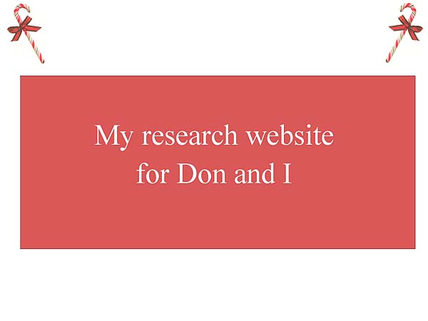 Research Website