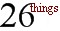 26 Things July 2003